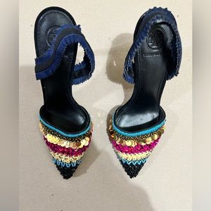 Tory Burch Multi-Color Heels
